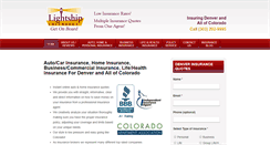 Desktop Screenshot of lightshipinsurance.com