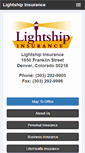 Mobile Screenshot of lightshipinsurance.com